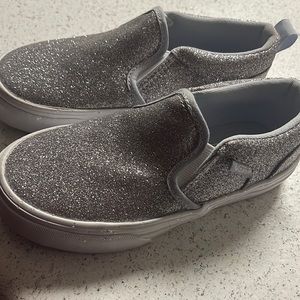 Glitter purple vans
